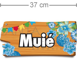Placa de Sinalização Junina - Muié 23010941