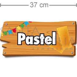 Placa de Sinalização Junina - Pastel 23010931