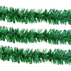 Festão Plástico Verde 11cm x 1,9m - Ref. XS1900