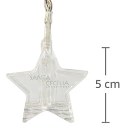 Varal Led Pregador Estrela 20 unid. 4 Metros Ref. ZW-71638