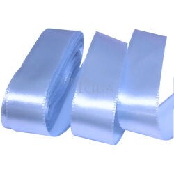 Fita de Cetim Dupla Face N°00 - 4mm x 10m - Sinimbu  Azul bebê - 2941