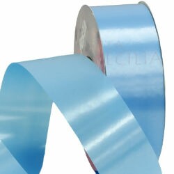 Fita Plástica 30mm x 50m - Cores Diversas Azul Claro