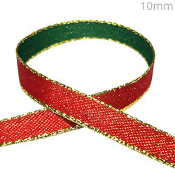 Fita de Natal Sinimbu 10m - Ref.1800/10mm Cor 2 Vermelha e Verde