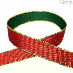 Fita de Natal Sinimbu 10m - Ref.1800/16mm Cor 2 Vermelha e Verde