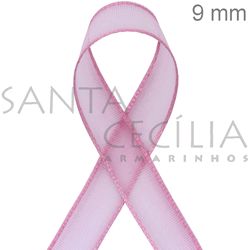 Fita de Voal Rosa Claro 1773 9030/09 - 10m