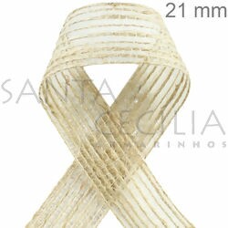 Fita de Juta Natural 0459 - 21mm x 9,15m