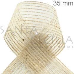 Fita de Juta Natural 0459 - 35 mm x 9,15m