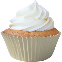 Forminha de Cupcake Lisa Natural 7 x 5 x 4 cm - 45 unid.