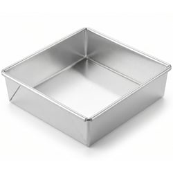 Forma para Bolo Quadrada - 20x20x7cm Cód. 1121
