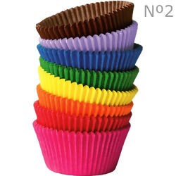 Forminha de Cupcake de Papel 45 unid. Nº 02 - Diversas Cores