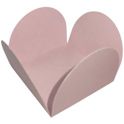 Forminha de Papel para Doces 4 Pétalas Rosa 10.9 - 50un