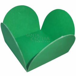 Forminha de Papel para Doces 4 Pétalas Verde Bandeira 10.8 - 50un