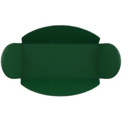 Forminha para Camafeu em Colorplus Verde Bandeira - 50 un.