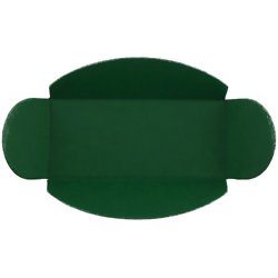Forminha para Camafeu em Colorplus Verde Bandeira - 50 un.