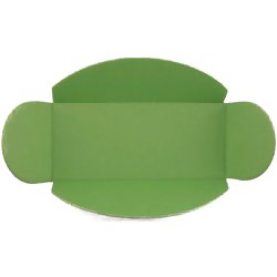 Forminha para Camafeu em Colorplus Verde Folha - 50 un.