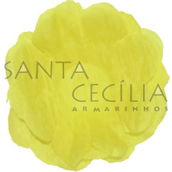 Forminha de Doce R82 em Crepom Amarelo Claro 40 unid.