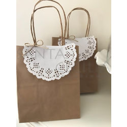 Sacola de Papel Kraft - 35 x 23,5 x 11 cm - 50 unid.