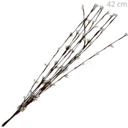 Galho com Bagas Artificiais Branco