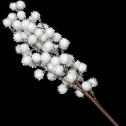 Enfeite Galho Decorativo Branco- Ref. MH230-9