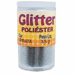 Glitter Poliéster 3,5g. - Cores Diversas