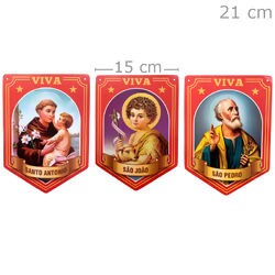 Faixa Decorativa Festa Junina - Kit Santo Ref. 124.5