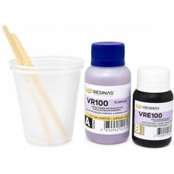Resina Epóxi Mini Glass 100g Vidro Líquido Ref. VR100 VRE100