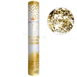 Lança Confete Dourado Metalizado