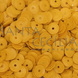 Lantejoula 6 mm - Opaca Amarelo