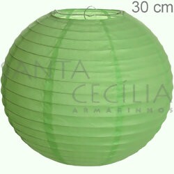 Lanterna Redonda 30 cm - Cores Diversas