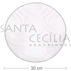 Organza Redonda 30 cm - 25 unidades - Cores Diversas