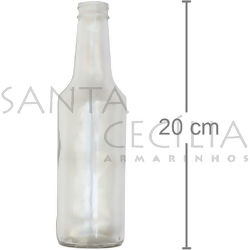 Potinhos para Lembrancinhas - Garrafa de Vidro Long Neck 275 ml - Ref 3300 R$2,40
