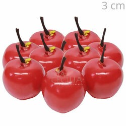 Maçã Artificial 3cm - 10 unid - Ref. 3510