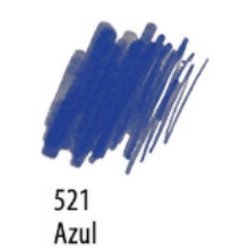 Marcador Permanente Ponta Dupla - Azul - Acrilex