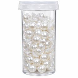 Meia Pérola 10mm 30 gramas Branca
