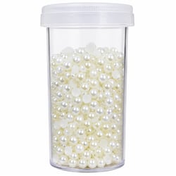 Meia Pérola 4mm 30 gramas Branca