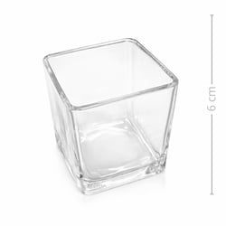 Mini Vaso de Vidro 6 x 6 cm Ref. LSB - 6