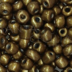 Miçangas 4mm - 50 gr. Ouro