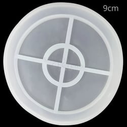 Molde de Silicone para Resina Porta Copos - Círculo - Ref. SM021