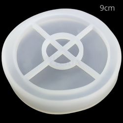 Molde de Silicone para Resina Porta Copos - Círculo - Ref. SM021