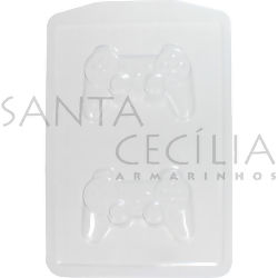 Forma de PVC com Silicone Controle Video Game 32g - FP124