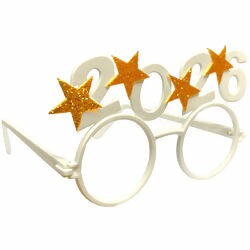 Óculos Réveillon 2026 - Ouro