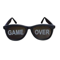 Óculos para Balada - Frase divertida - Game Over