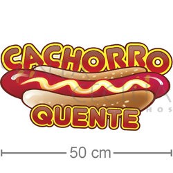 Painel Junino - Cachorro Quente