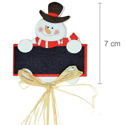 Palito Decorativo de Natal - Boneco de Neve C9-1