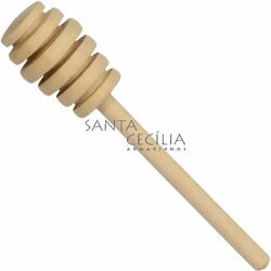 Lembrancinha Chá de Cozinha - Pegador de Mel em Madeira - Ref. 105 