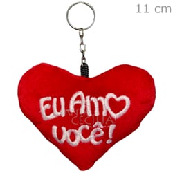 Pelúcia Coração - Eu Amo Você P 11cm