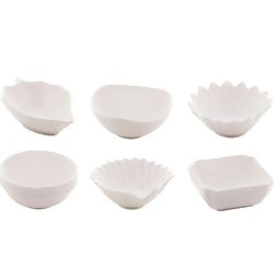 Petisqueira de Porcelana - Diversos Formatos e Tamanhos