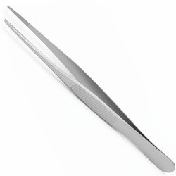 Pinça Aço Inox Ponta Reta- Ref. PIN004