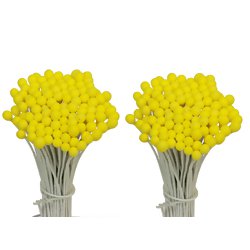 Pistilo Arame - 200 unid. - Amarelo Fosco - Ref. 321