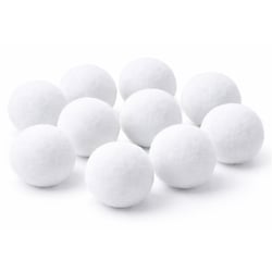Pom Pom 40 mm Branco - 10 unid.